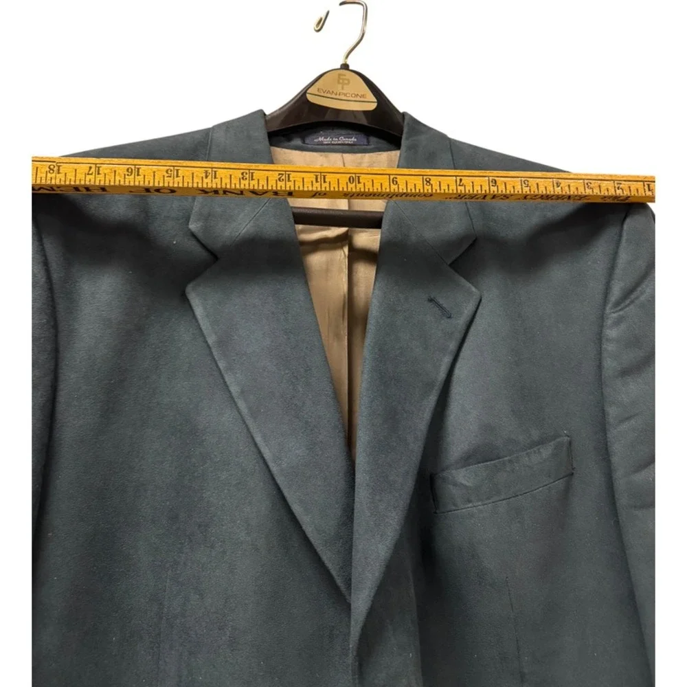 Vintage Brandini‎ Men's Sport Coat Microfiber Suede Blazer